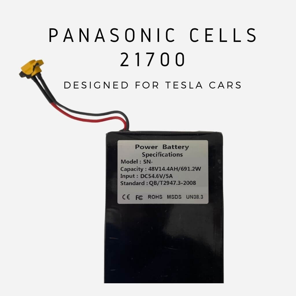 Batería Panasonic para Mercane WideWheel | 48V - 14.4AH |Ecosmart Riders